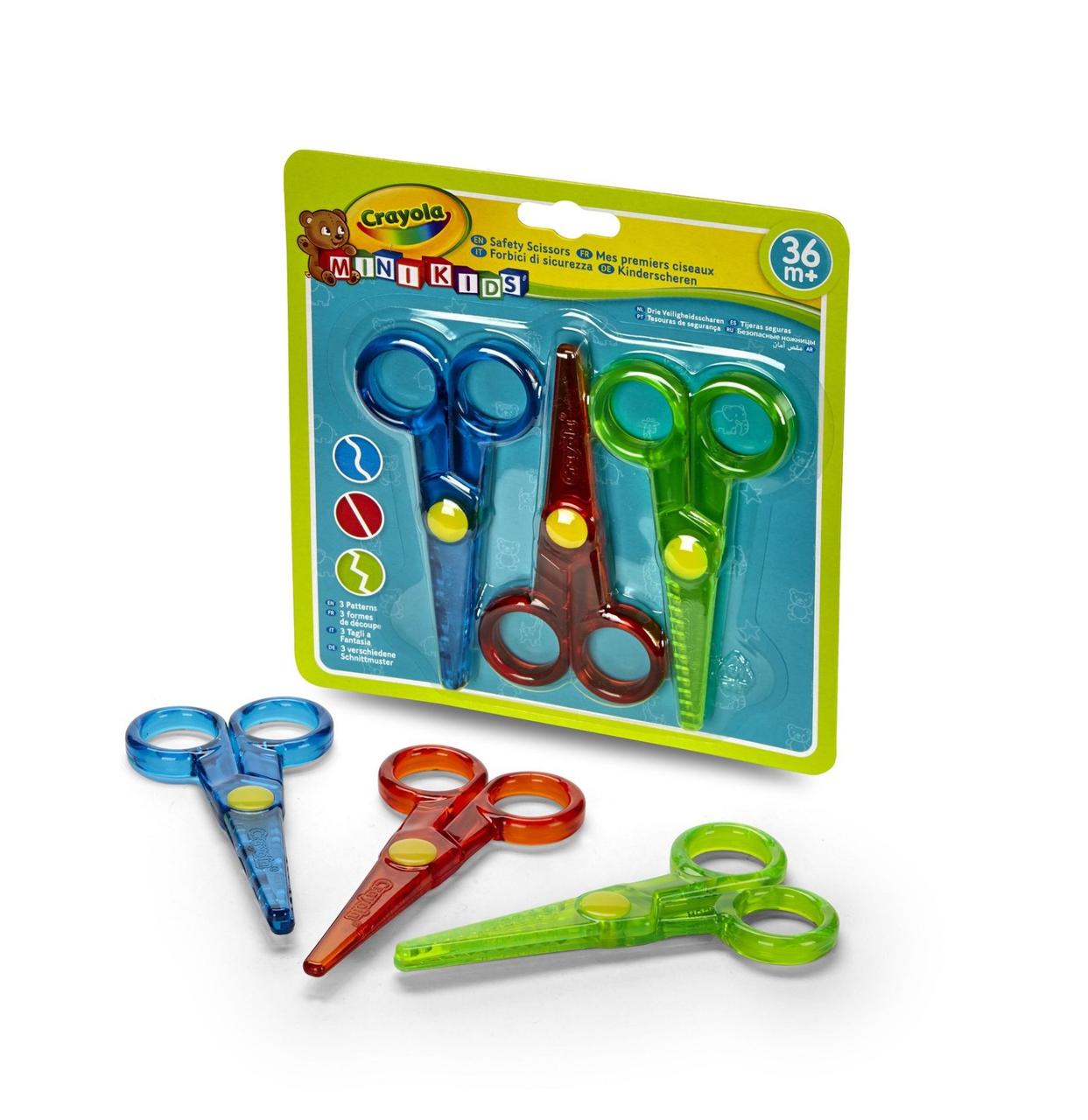 Набір ножиць Crayola Mini Kids 3 шт 81-8119