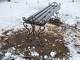 Садова кована лавка АРТ КЛ 8, фото 3