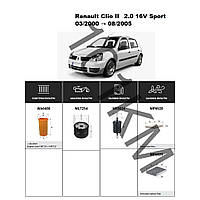 Комплект фільтрів Renault Clio II 2.0 16V Sport (2000-2005) WIX