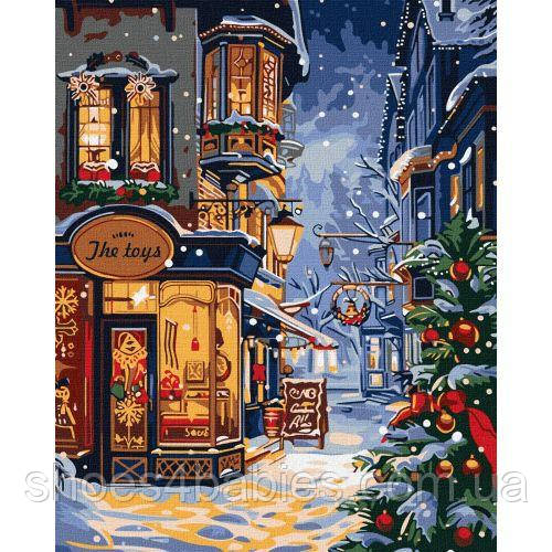 Набір для розпису по номерах "Крамниця подарунків" 40х50 см