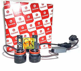 Лампа H9 (2 шт) LED (світлодіодна) CANBUS лампочка 55 Вт (Cametet)