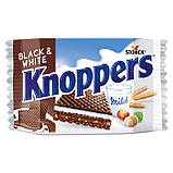 Вафлі Knoppers Black & White 8s 200g, фото 2
