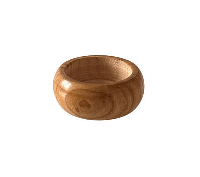 Дерев'яний свічник під свічку лакований декоративний настільний / Свічники для свічок настільні