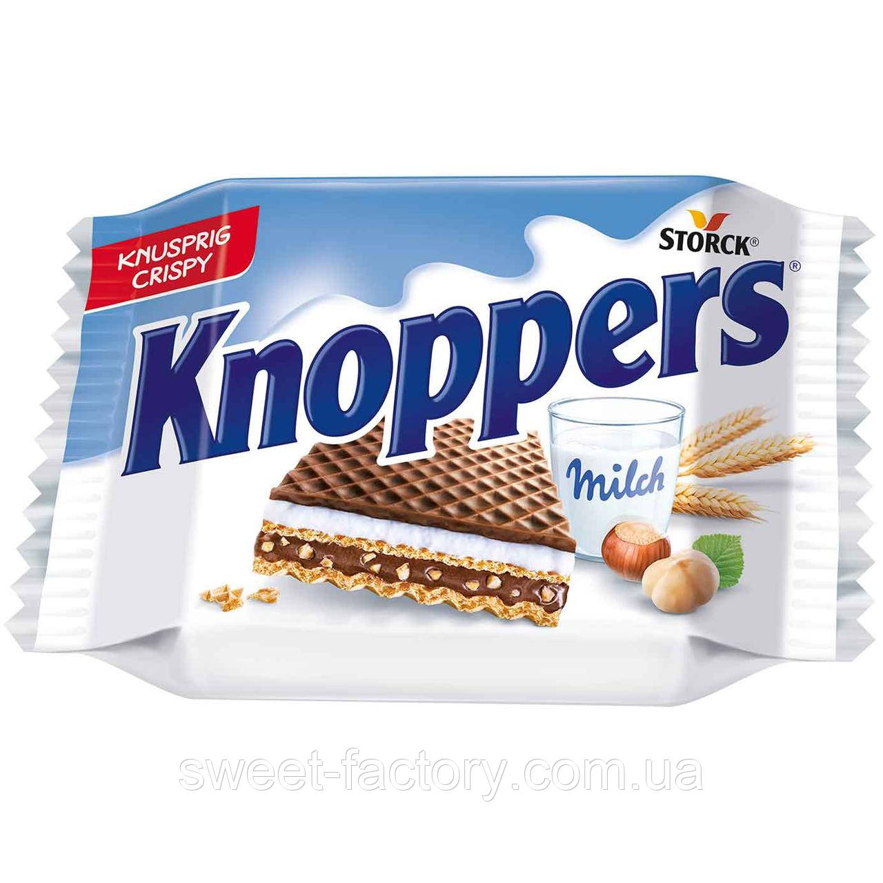 Вафлі Knoppers Milk 25g, фото 1