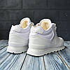 Жіночі зимові кросівки New Balance 574 winter white високі Нью баланс білі теплі з хутром, фото 11