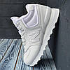 Жіночі зимові кросівки New Balance 574 winter white високі Нью баланс білі теплі з хутром, фото 8