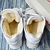 Жіночі зимові кросівки New Balance 574 winter white високі Нью баланс білі теплі з хутром, фото 10