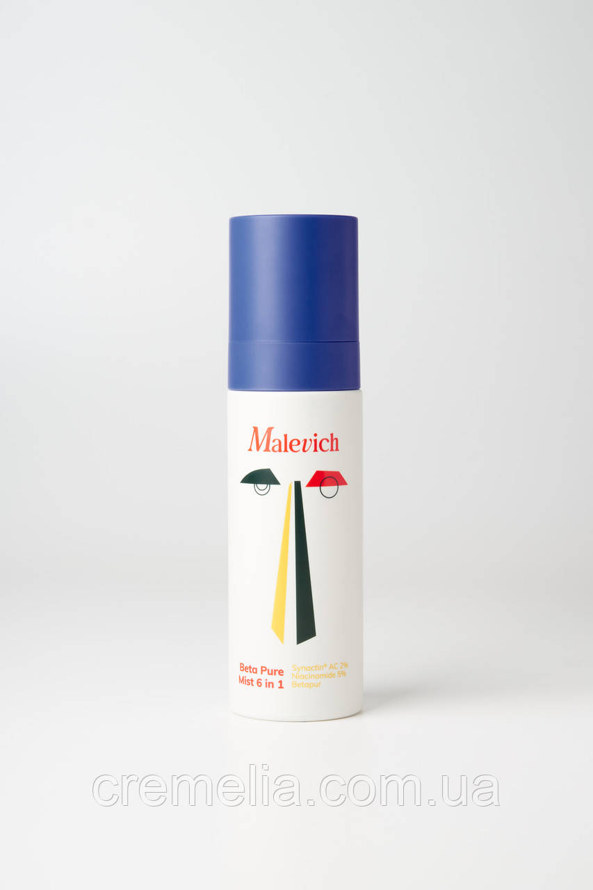 Beta Pure Mist 6 ln 1 Балансуючий протизапальний мiст «6 в 1 »  Malevich 120 ml