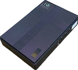 ДБЖ павербанк для Wi-Fi роутера Mini UPS 10400mAh USB 5V/9V/12V чорний