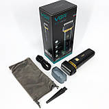 Чоловіча бездротова машинка для бороди VGR V-355, Професійна бритва для чоловіків, XA-837 Суха бритва, фото 6