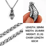 Кулон Анубіс-бюст (сталь), фото 2