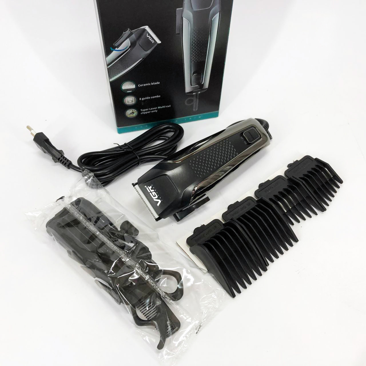 Машинка для стрижки короткої стрижки Машинка для волосся професіоналів FQ-27, фото 1