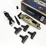 Практична машинка для стрижки волосся VGR V-901, Електромашинка для волосся, Підстригальна машинка SK-59, фото 2