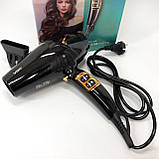 Сучасний фен для волосся, Супер потужний фен, Портативний фен для сушіння ламкого волосся VZ-82, фото 3