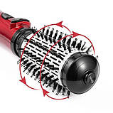 Фен щітка гребінець, Фен для голови з гарантією, Хороший фен Сучасний для укладання UP-79, фото 5