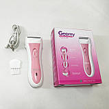 Депілятор електричний домашній, Епілятор для обличчя жіноча бритва, Бритва жіноча електрична для тіла VD-70, фото 2