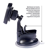 Тримач автомобільний для мобільного ColorWay CW-CHM06-GR магнітний сірий, фото 5