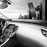 Тримач автомобільний для мобільного ColorWay CW-CHM06-GR магнітний сірий, фото 10