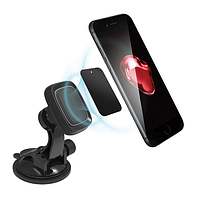 Тримач автомобільний для мобільного ColorWay CW-CHM06-GR магнітний сірий, фото 6