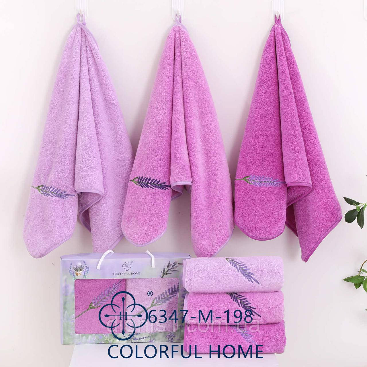 Набір кухонних рушників мікрофібра 2 шт. у коробці, розмір 35х75, фото 1