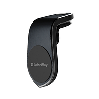 Тримач автомобільний для мобільного ColorWay CW-CHM04-BK магнітний чорний, фото 4