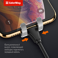Тримач автомобільний для мобільного ColorWay CW-CHG01-BK чорний, фото 7