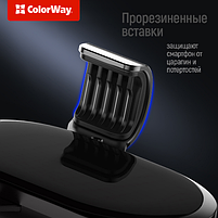 Тримач автомобільний для мобільного ColorWay CW-CHG01-BK чорний, фото 5