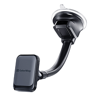 Тримач автомобільний для мобільного Dashboard-3 ColorWay CW-CHM17-GR магнітний сірий, фото 8