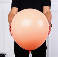 Повітряна куля сюрприз персик латексна куля пастель 48 см 19" Gemar