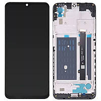 Дисплей (екран) ZTE Blade A51 з тачскрином і рамкою (оригінал Китай)