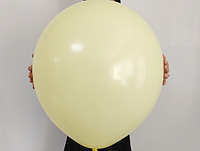 Повітряна латексна куля жовта бліда макарун 48 см 19» Gemar Італія