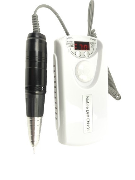 Фрезер для манікюру Mobile Drill EN-101 30000б/хв 20W фрейзер на акумуляторі для нігтів 5 годин