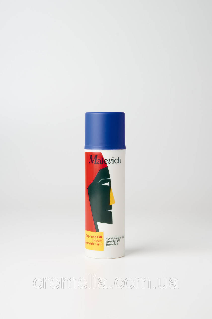Supreme Lift Cream Geometric Firming Моделюючий лiфтинг-крем для обличчя та шиї Malevich 50 ml, фото 1