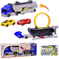 Автовоз іграшковий (2 машинки, перетворюється на трек) P901-A