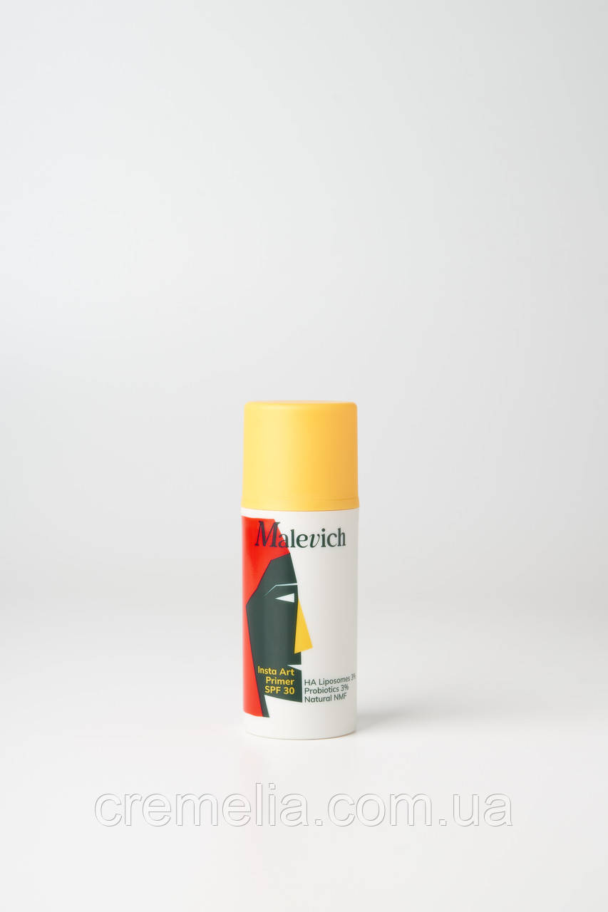 Insta Art Primer Makeup SPF 30 Зволожуюча база пiд макiяж  Malevich 30 ml, фото 1