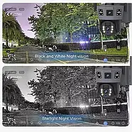 Вулична WiFi камера відеоспостереження із сонячною панеллю та двома об'єктивами TP18 Камера відеоспостереження 6Мп, фото 8