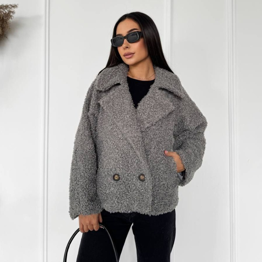 Жіноча коротка шуба "Тедді", фото 1