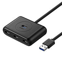 USB-хаб UGREEN USB 3.0 Hub  0.5m (Black)