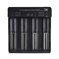 Зарядний пристрій ESSAGER Battery Charger with LED Indicator For 4 LED Black