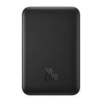 Зовнішній акумулятор Baseus Magnetic Mini Air  Wireless Fast Charge Power Bank 10000mAh 20W Cluster Black