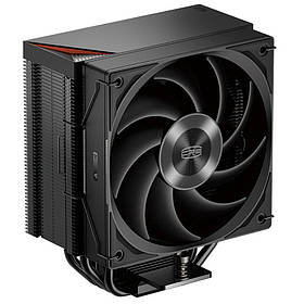 Кулер універсальний, TDP 230 Вт, висота 155 мм, Hydraulic bearing PCCOOLER RZ400 V2 BK - MegaLavka