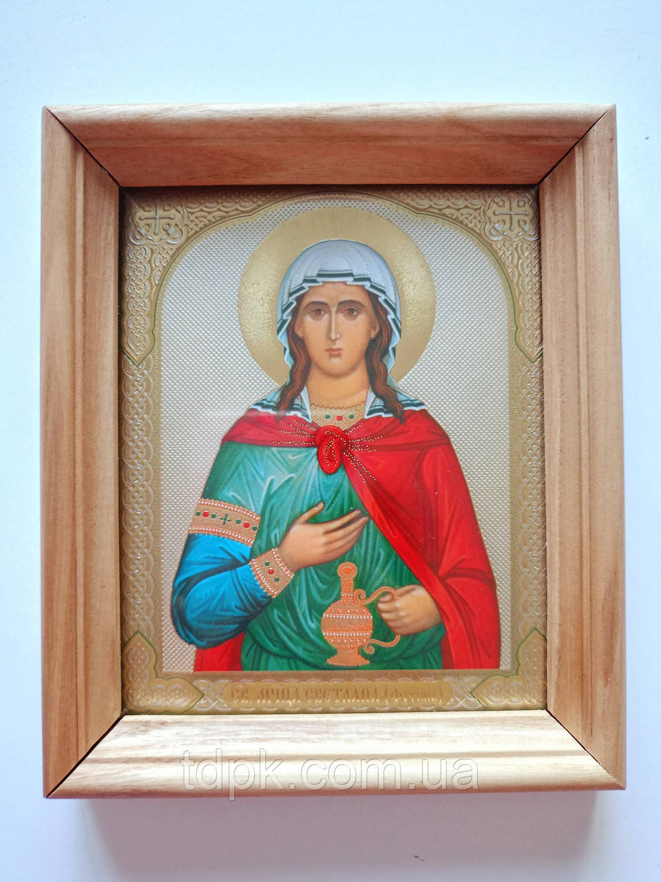 Ікона Свята мч. Світлана 12 х 14