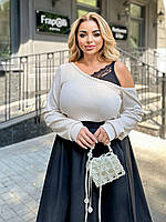 Світер базова річ гарно підійде до будь якого стилю низу