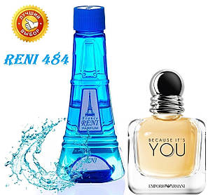 Жіночі парфуми аналог Giorgio Armani Because It`s You 100 мл Reni 484 наливні духи, парфумована вода