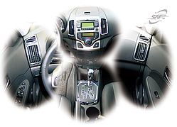 Хром накладки на панель Hyundai I30 HB / I30 CW 2007-2011 (Safe/Корея)