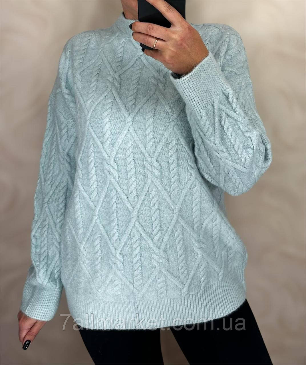 Светр жіночий, молодіжний розмір 48-54 (7кв) "PULSE" недорого від прямого постачальника