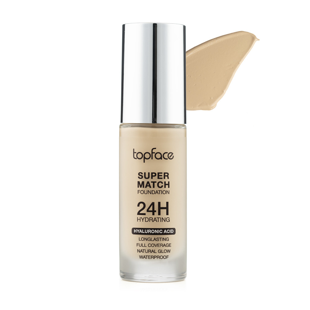 Тональна основа Super Match 24 Hour Foundation Topface 30 мл тон 003 (True Beige), фото 1