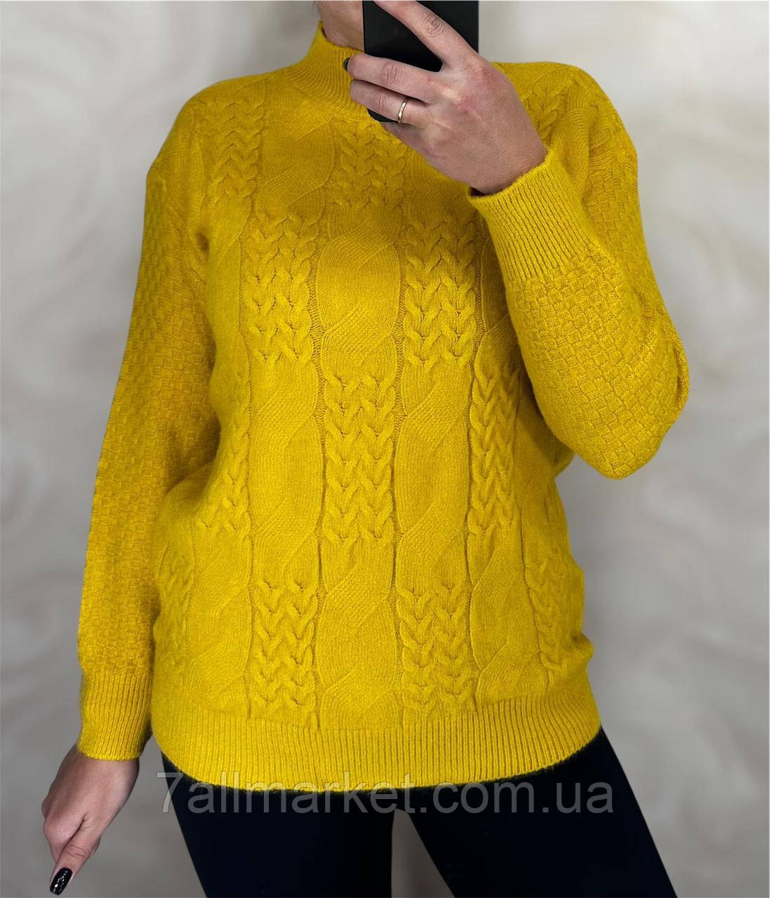 Светр жіночий, молодіжний розмір 46-52 (9 кв) "PULSE" недорого від прямого постачальника, фото 1