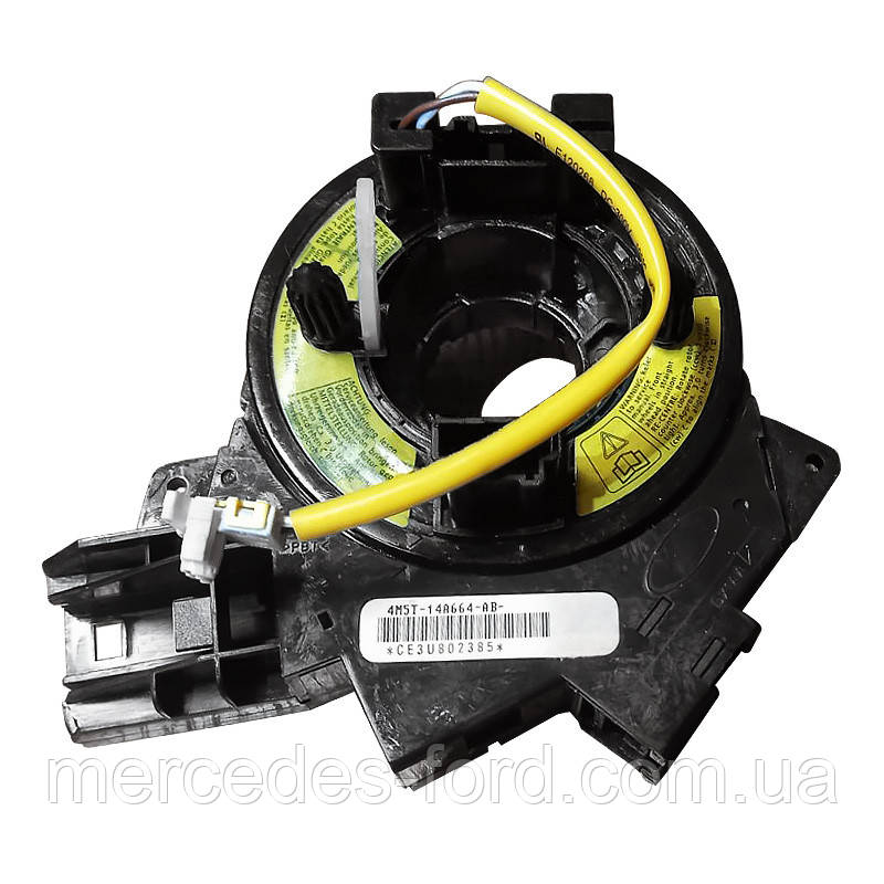 Шлейф керма AIRBAG контакт подушки безпеки Ford Transit 2.2 / 2.4 / 3.2 TDCI / Connect Форд Транзит 2006-2013, 4M5T14A664AC, фото 1