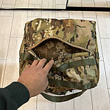 Посилений армійський баул із твердою спинкою та подвійним шаром тканини Кордури Мультикам, фото 10